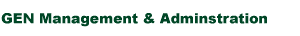 GEN Management & Adminstration